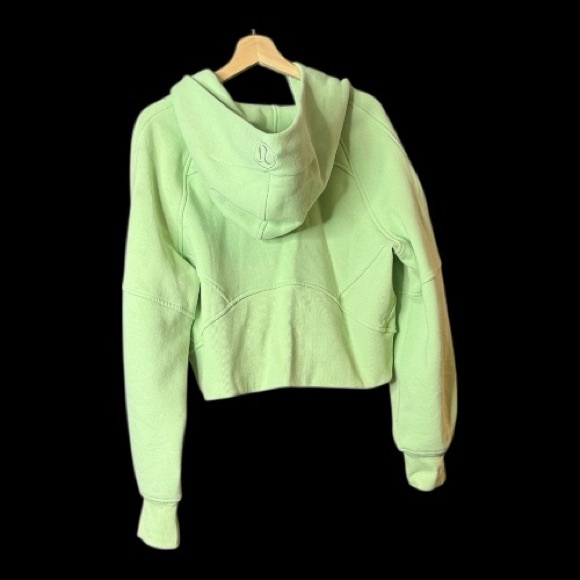 Lululemon Creamy Mint Oversized 1/2 Zip Scuba Hoodie XS/S - Picture 7 of 7